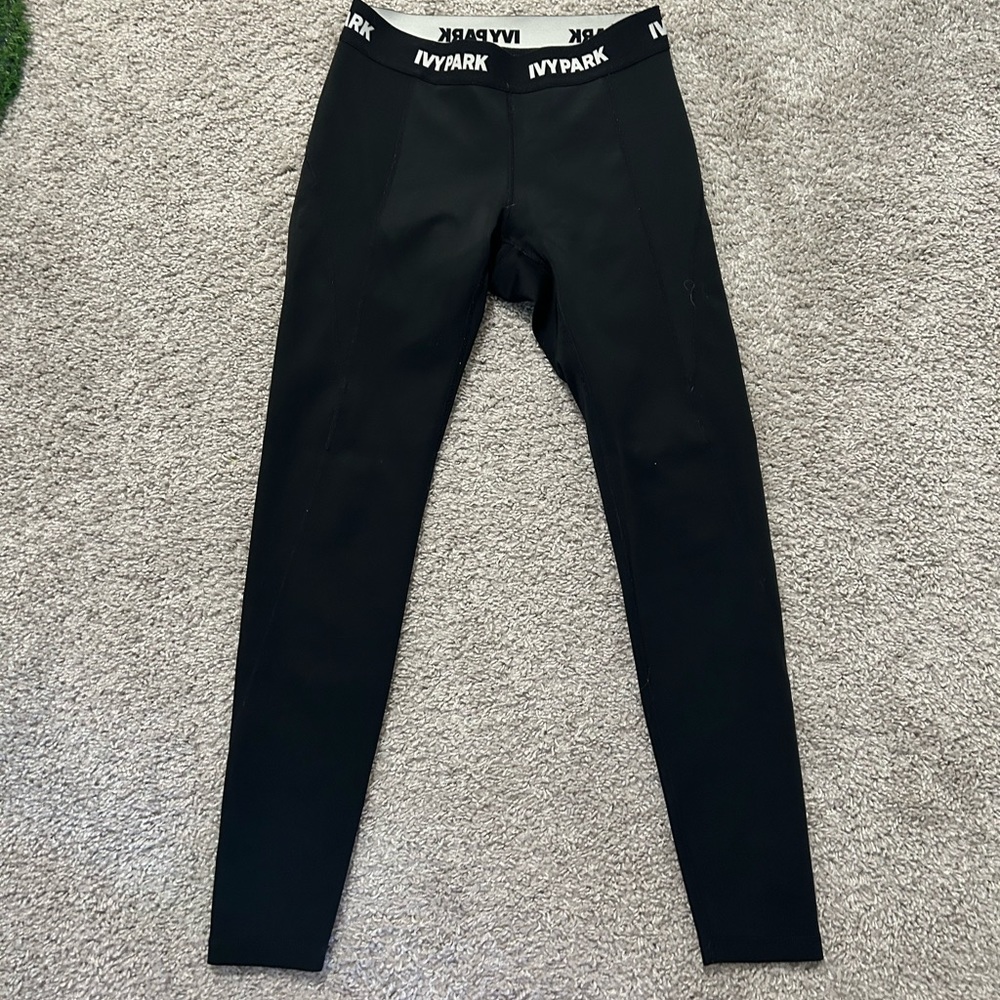 Women’s Black Ivy Park Leggings- size medium